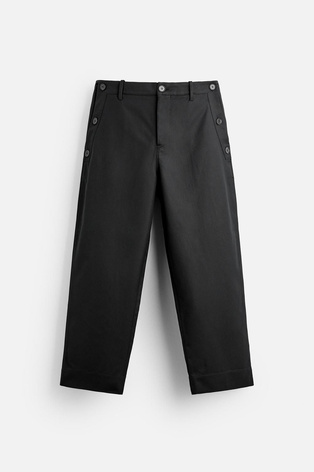 BUTTON SUIT TROUSERS - Zara фото 6