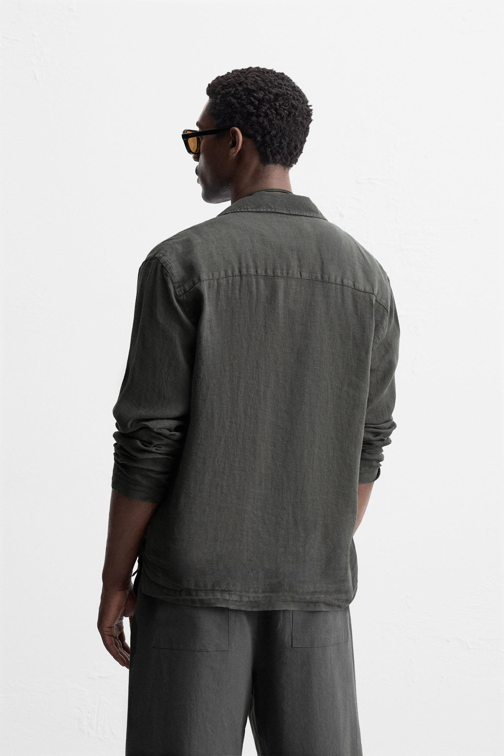 100% LINEN SHIRT - Zara фото 3