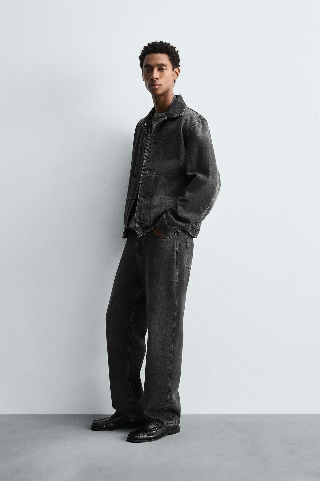 STRAIGHT-LEG JEANS - Zara фото 4