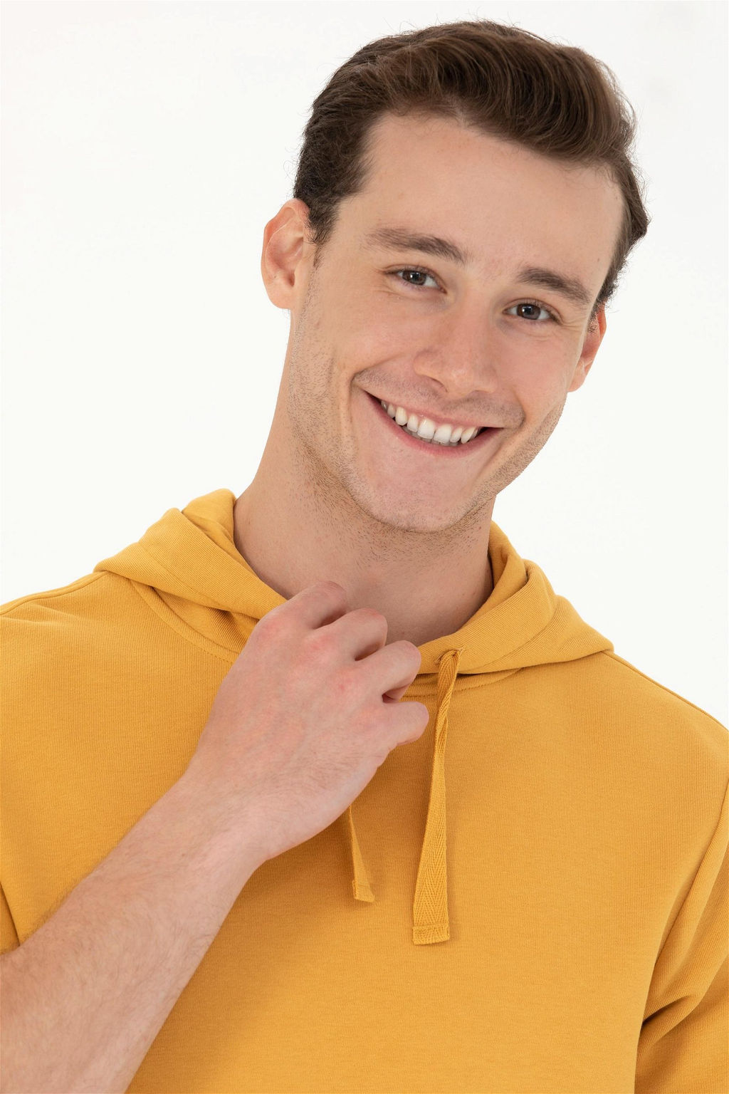 U. S. Polo Assn Мужской горчичный свитшот - U.s. polo assn фото 2