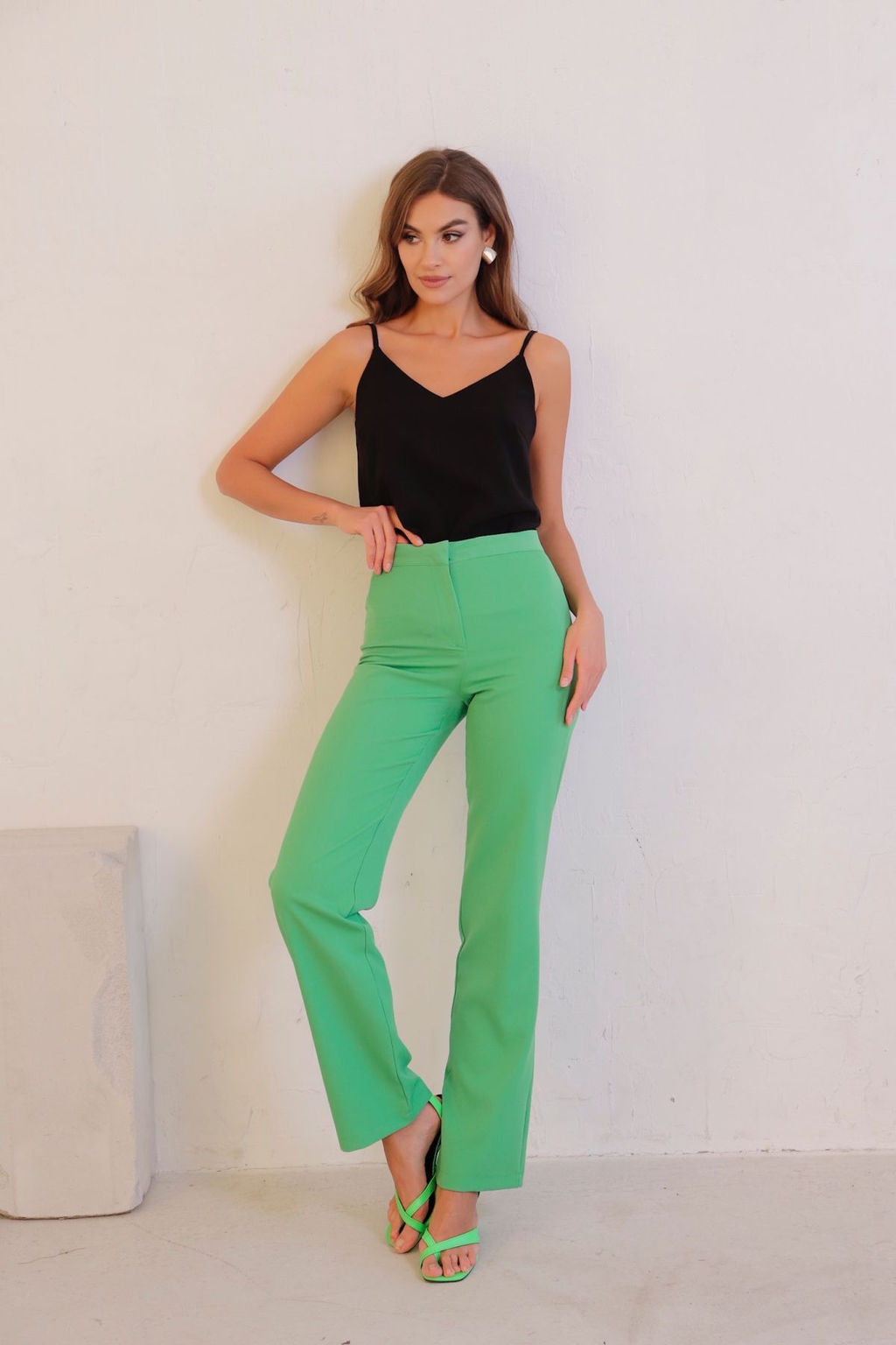 11157 Брюки салатовые летние - Martichelli фото 6