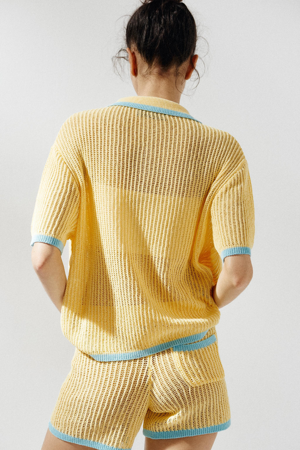 COLLAR POLO CARDIGAN - Zara фото 26