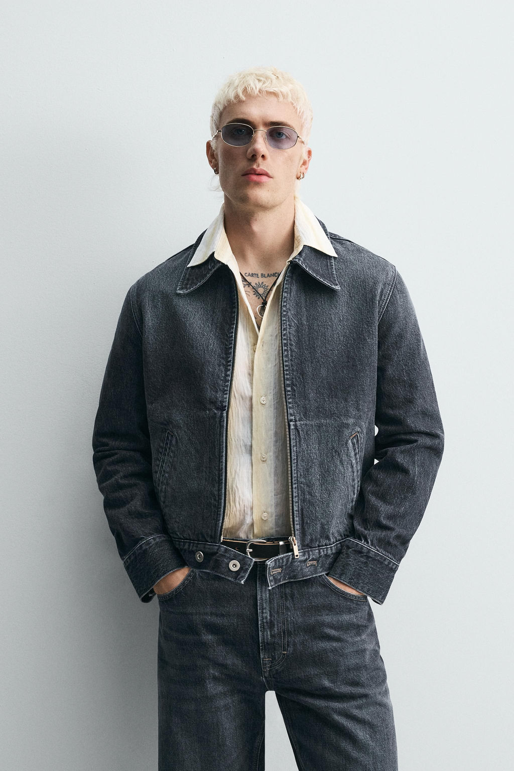 LIMITED EDITION DENIM JACKET - Zara фото 2