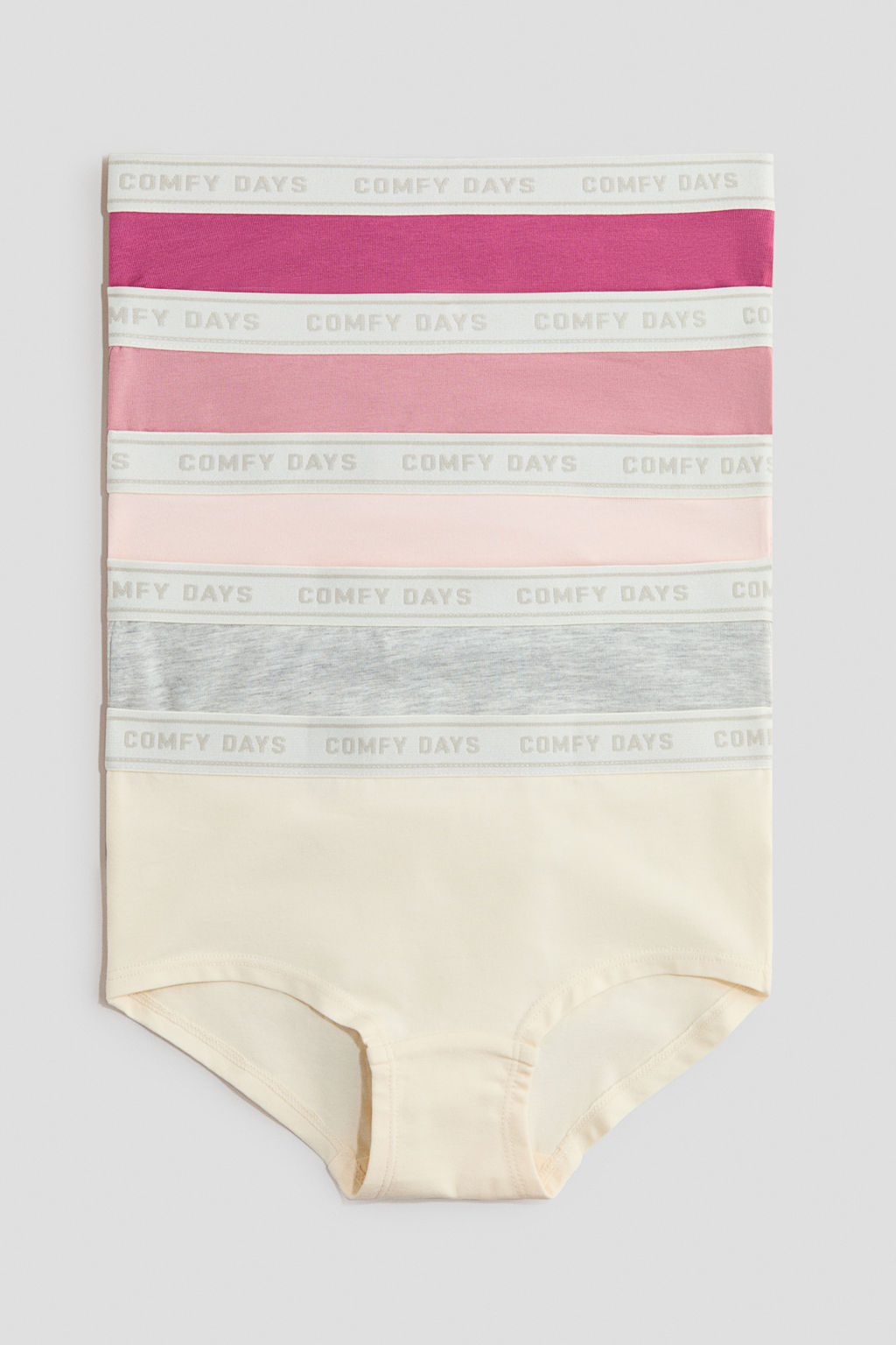 Pack de 5 bragas hipster con motivo de texto - H&m фото 3