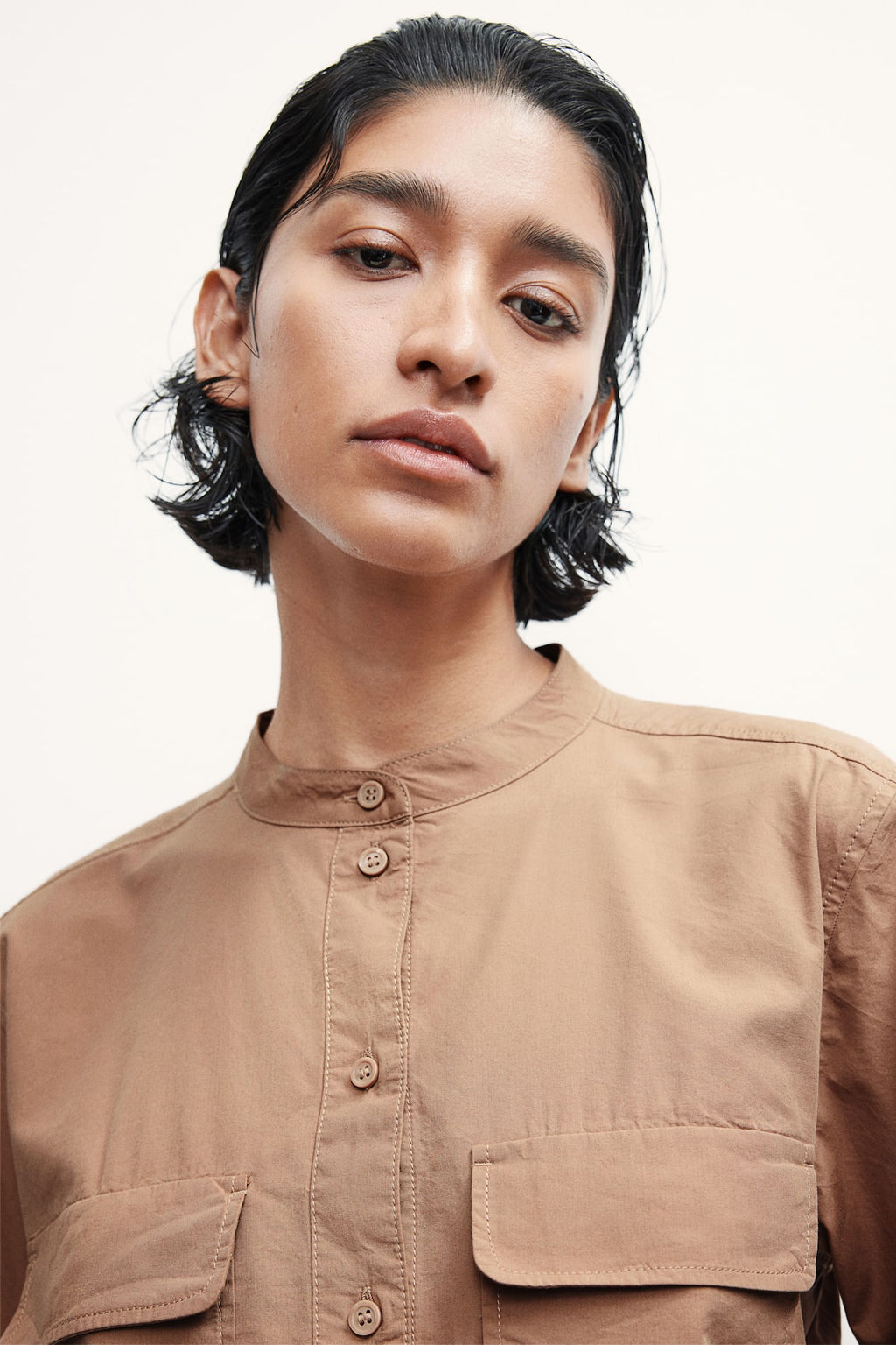 Blusa con bolsillos - H&m фото 3