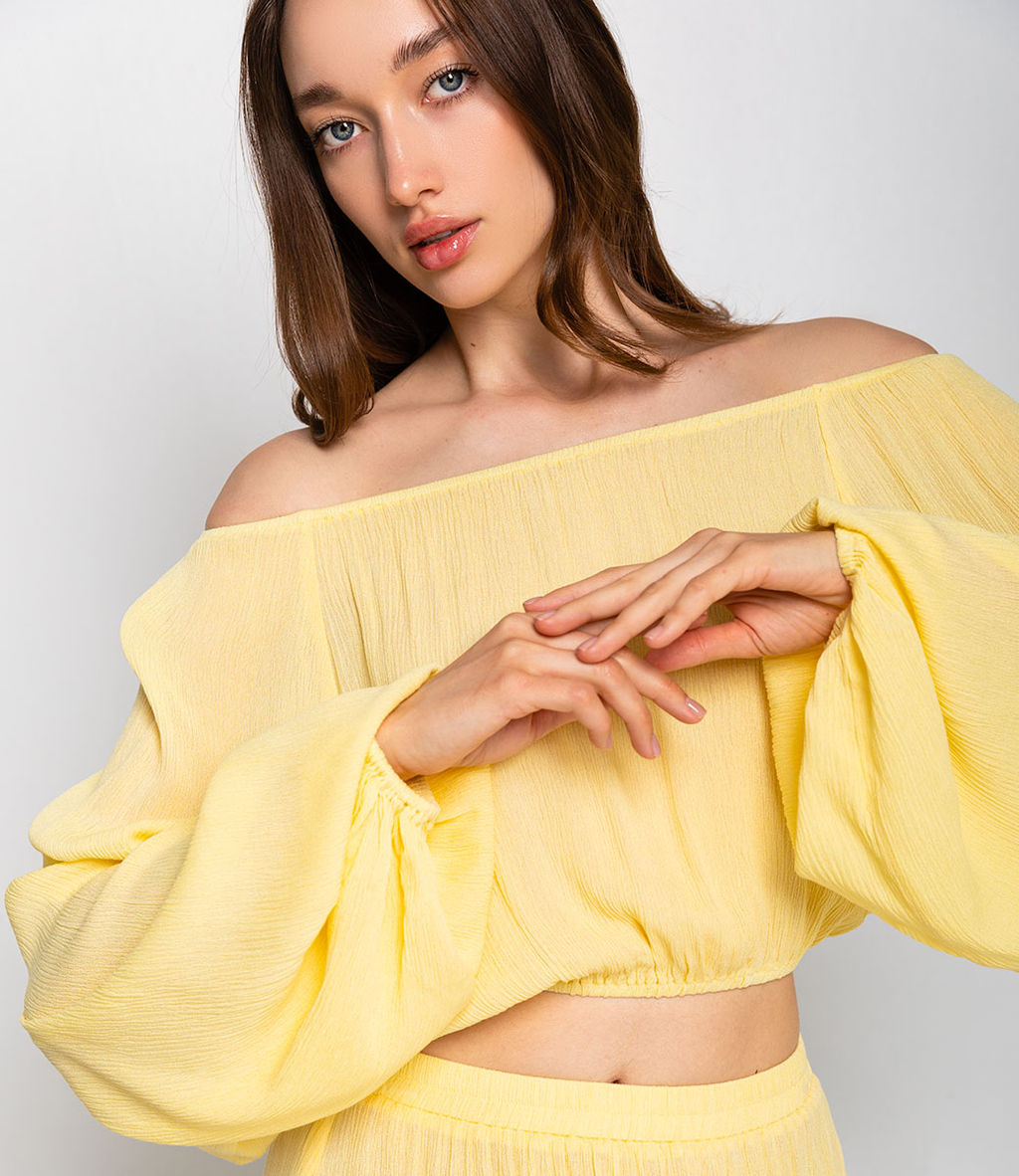 Костюм #ОКТ025015, жёлтый - Dommod фото 5