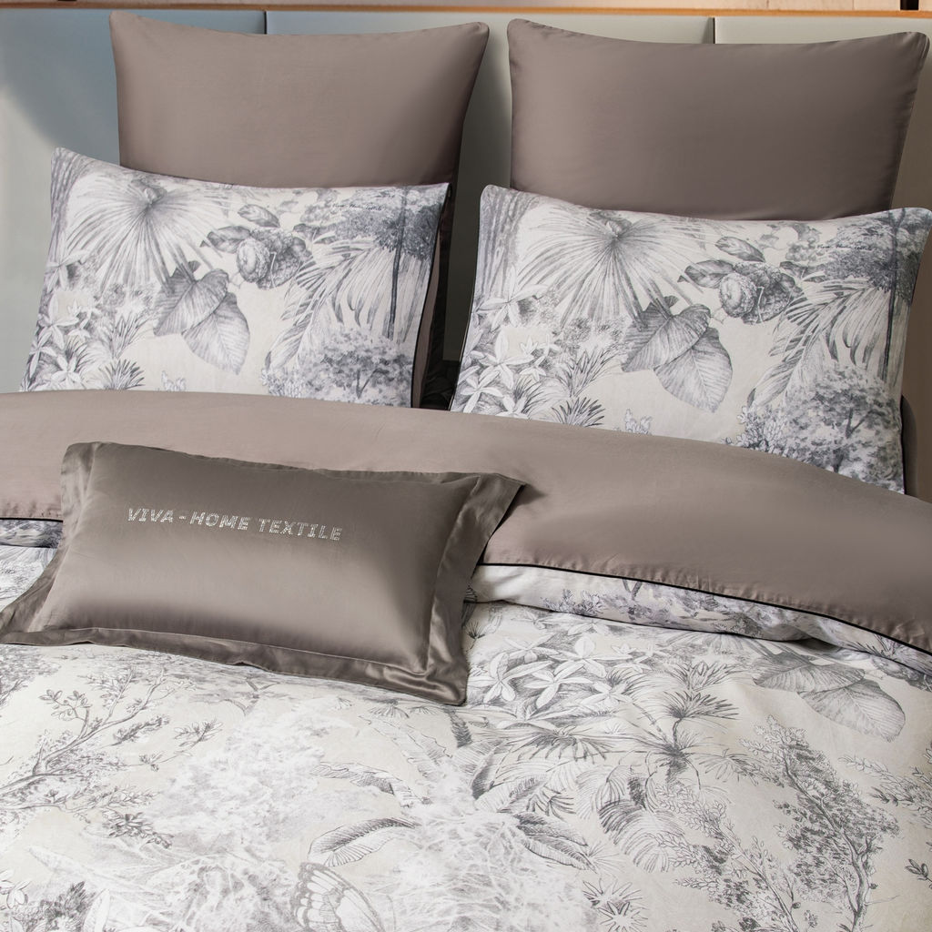 Комплект постельного белья Сатин Премиум на резинке CPAR052 180*200*30;160*200*30;140*200*30 Евро 4 Наволочки