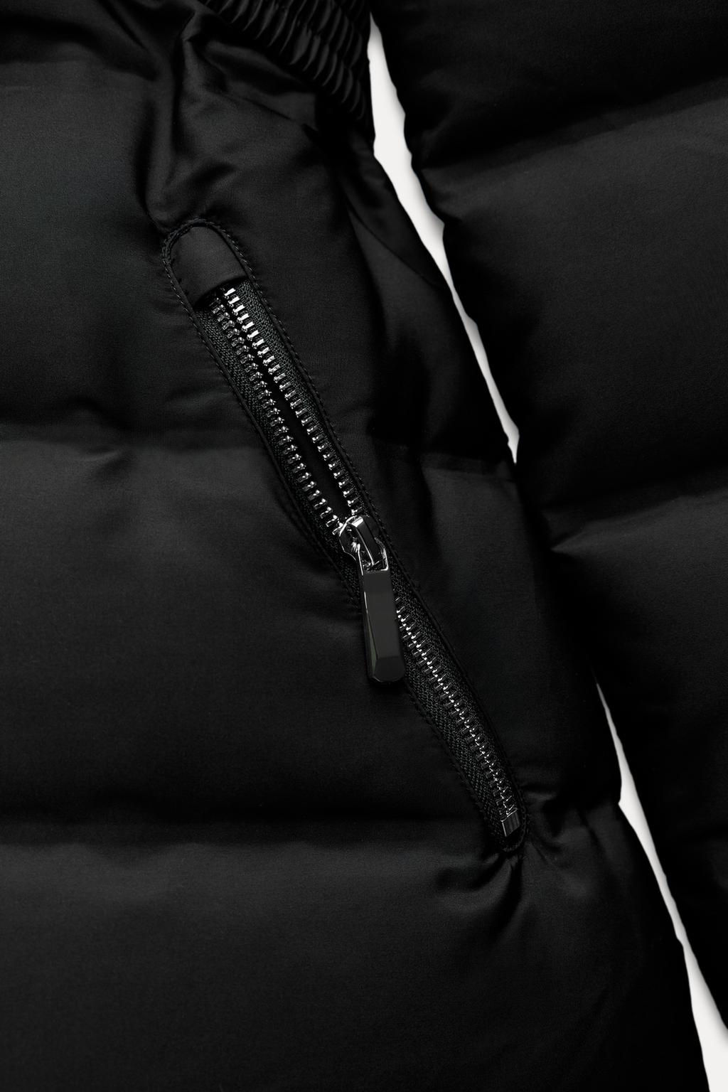 WATER AND WIND PROTECTION HOODED DOWN PUFFER JACKET WITH BELT - Zara фото 10