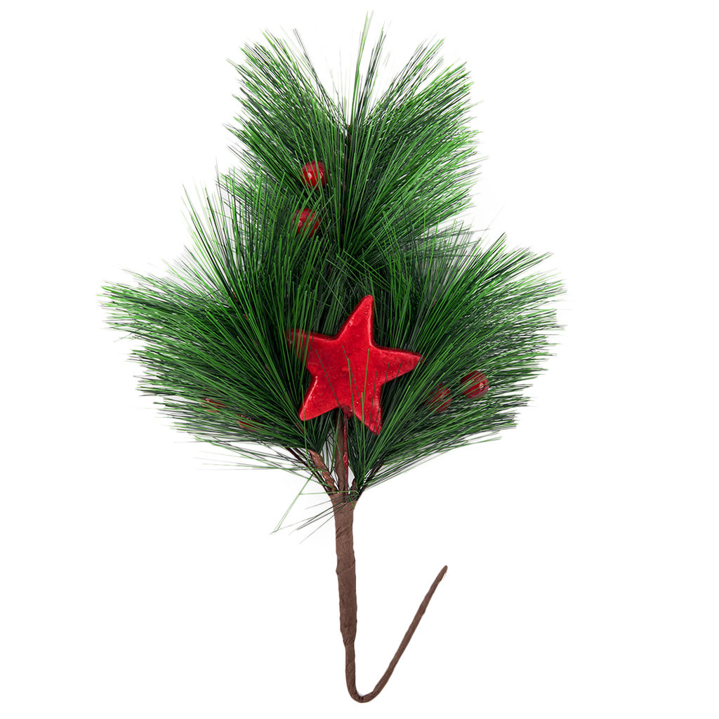 Blumentag VDD-119 Веточка декоративная хвойная 6 х 1 шт. 27 см
