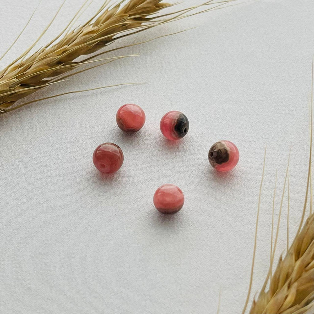 Бусины для украшений из Родохрозита (5 шт)