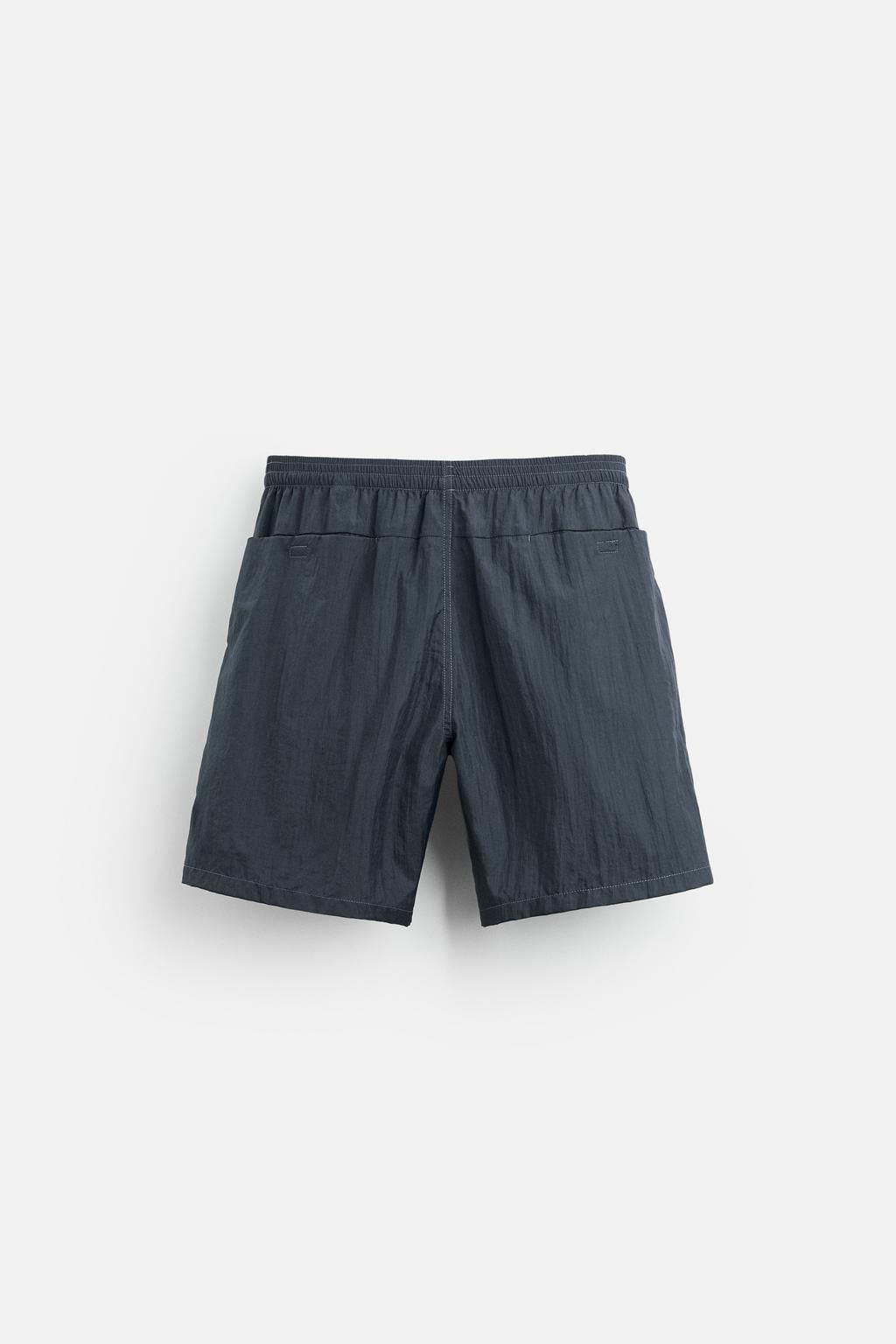 BURUSUK EFEKTLI UZUN DENIZ SORTU - Zara фото 7