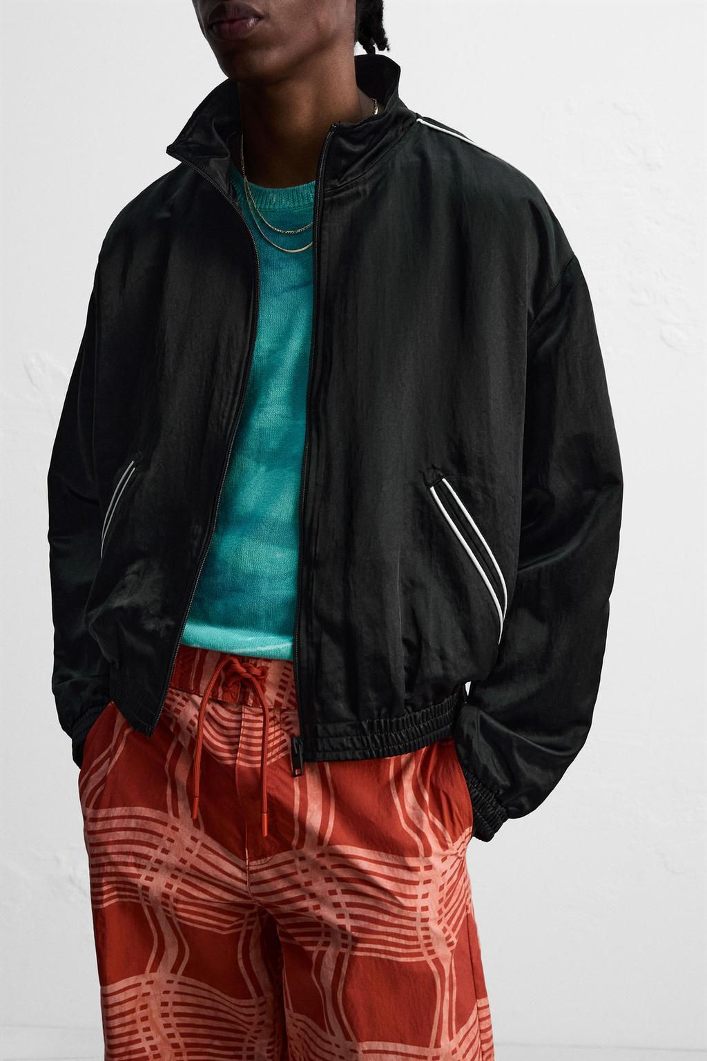 EMBROIDERED BOMBER JACKET OTIS KWAME KYE QUAICOE - Zara фото 6