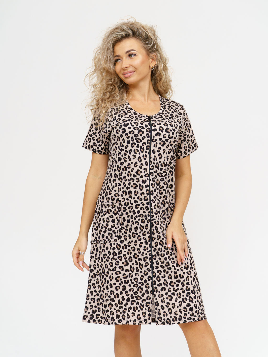 924 Халат "Леопард"