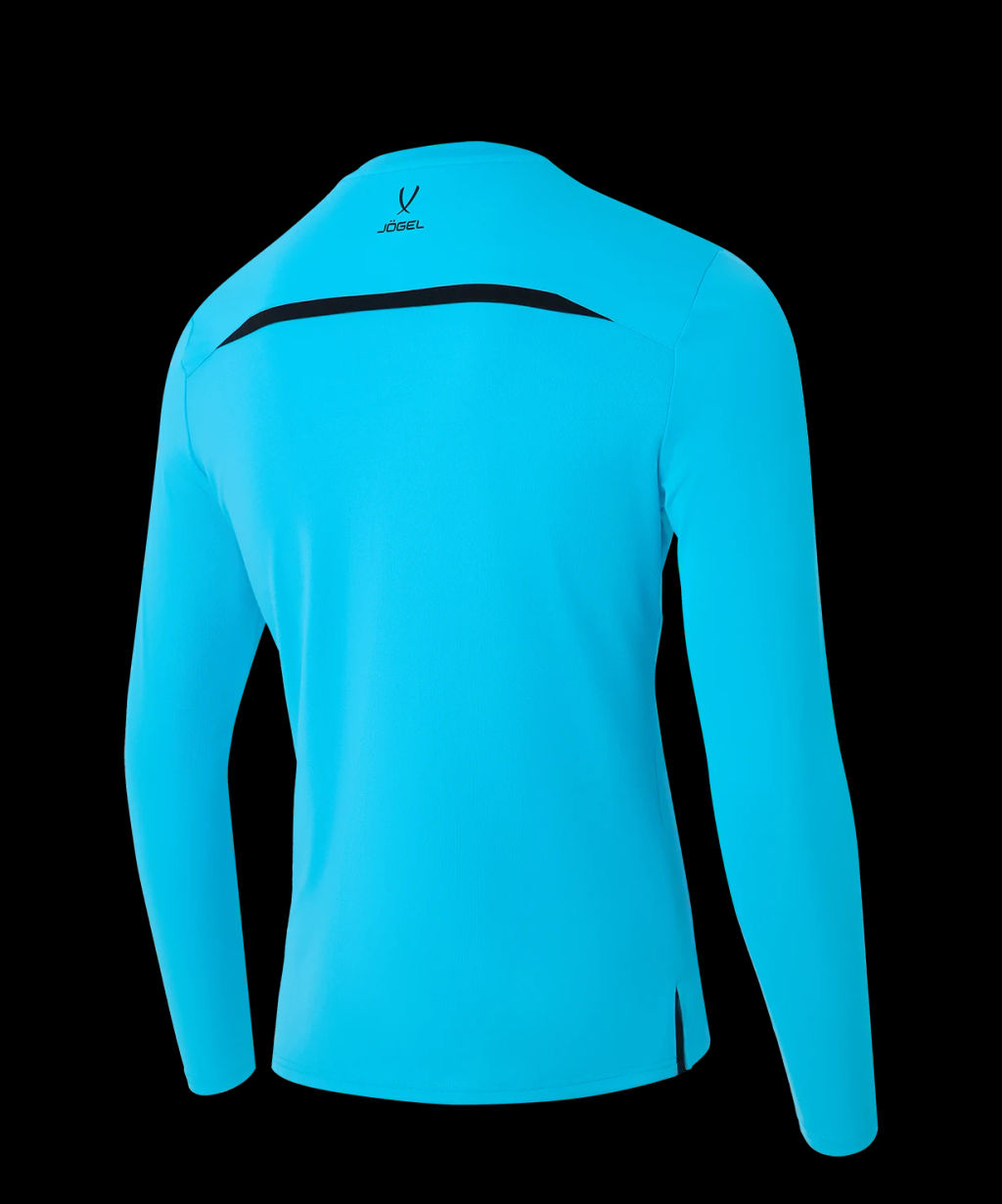 Футболка судейская с длинным рукавом JOGEL DIVISION PerFormDRY Referee LS Tee, голубой  фото 3