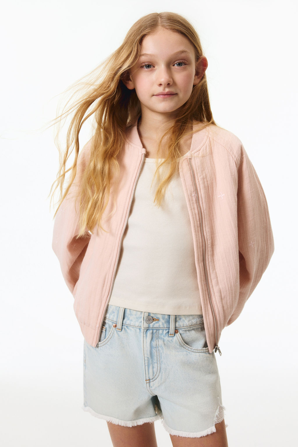 Vaquero corto Relaxed Fit - H&m фото 4