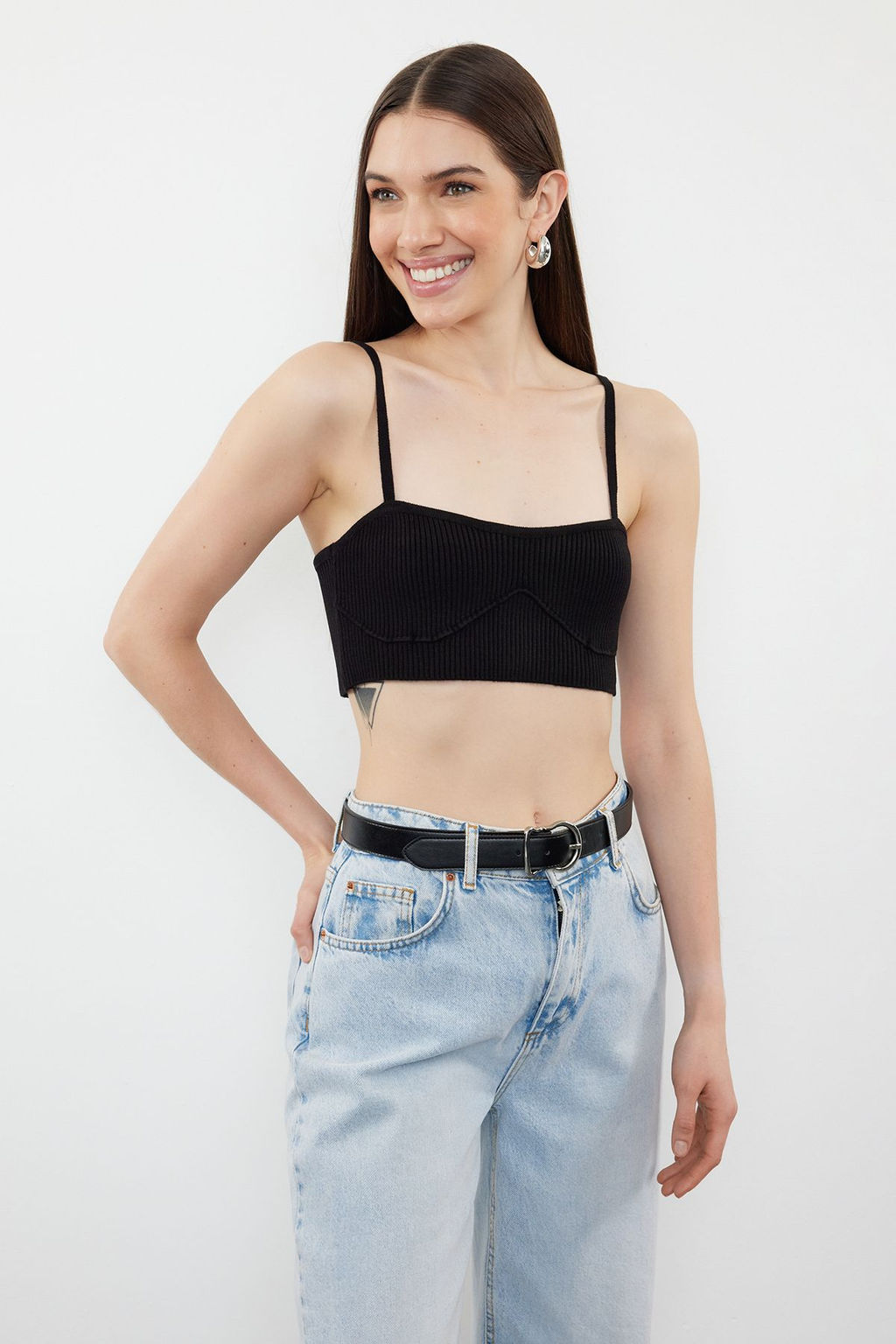 Ekru Bluz TWOSS24BZ00572 - Trendyolmilla фото 8