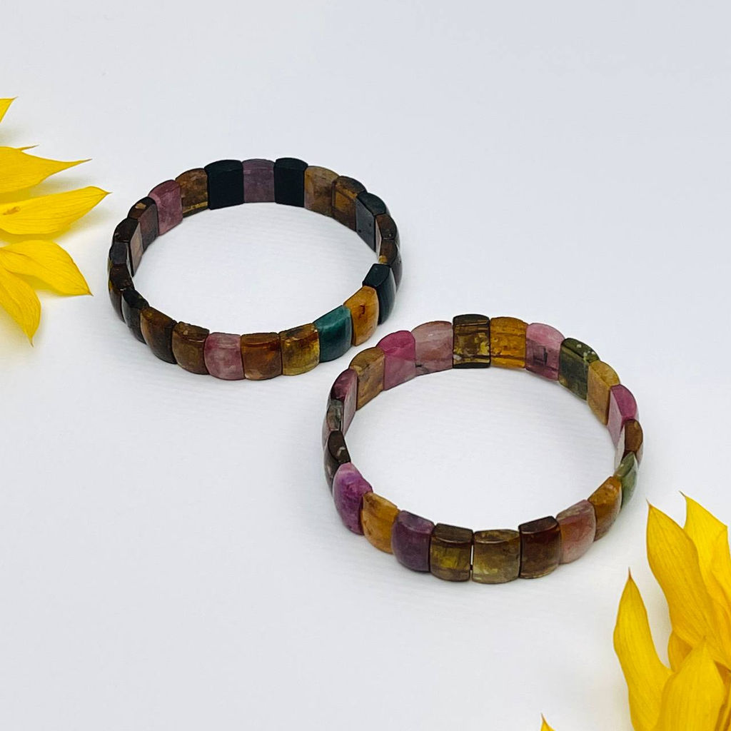 Браслет из Турмалина микс 17 см