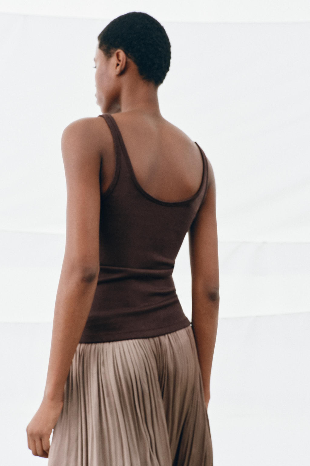 CAMISETA TIRANTES / Marr?n - Zara фото 7