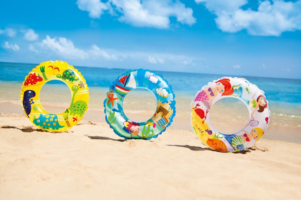 Круг Transparent 61см, 3 вида микс, 6-10 лет - Intex фото 3