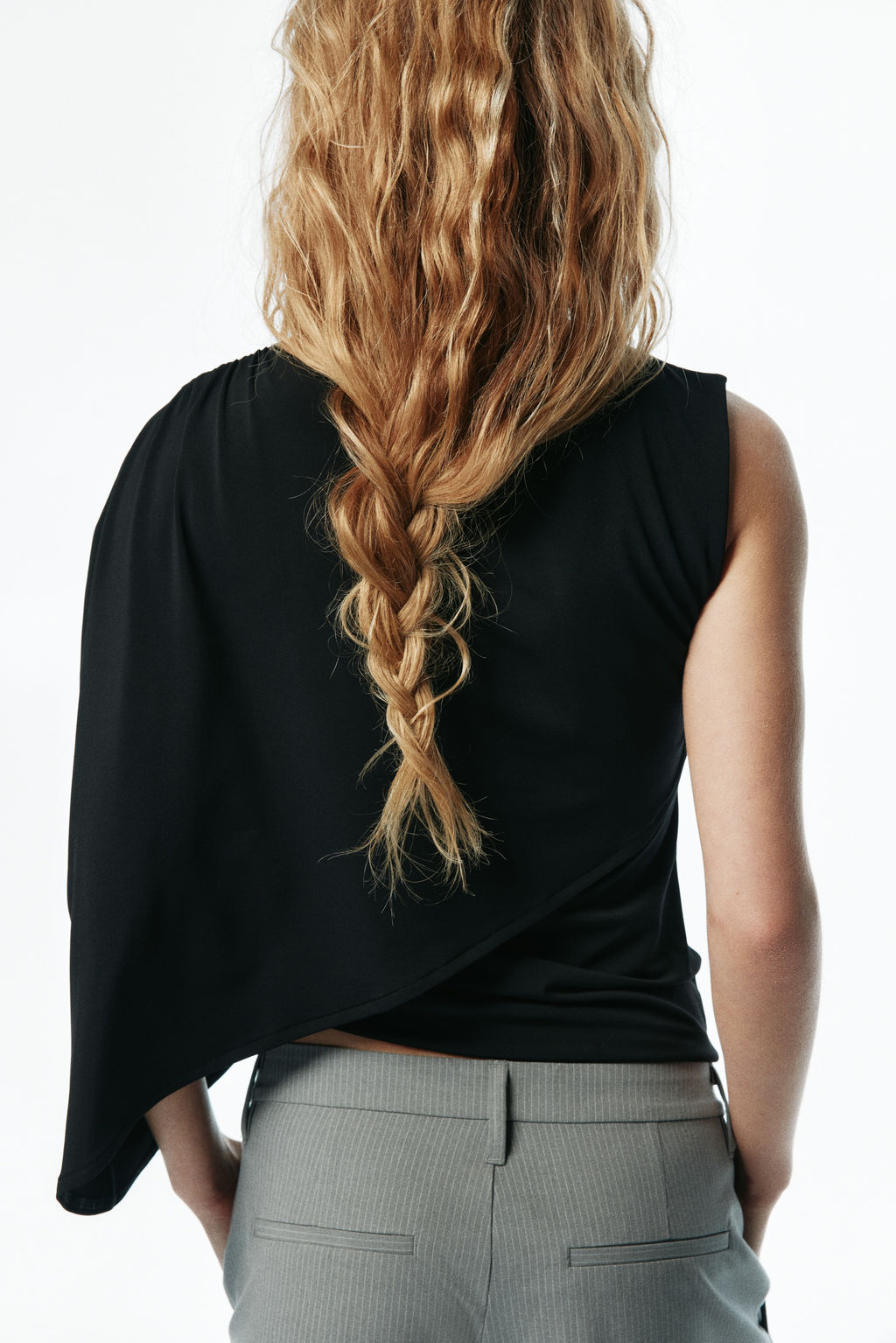 Top con detalle efecto capa - H&m фото 6