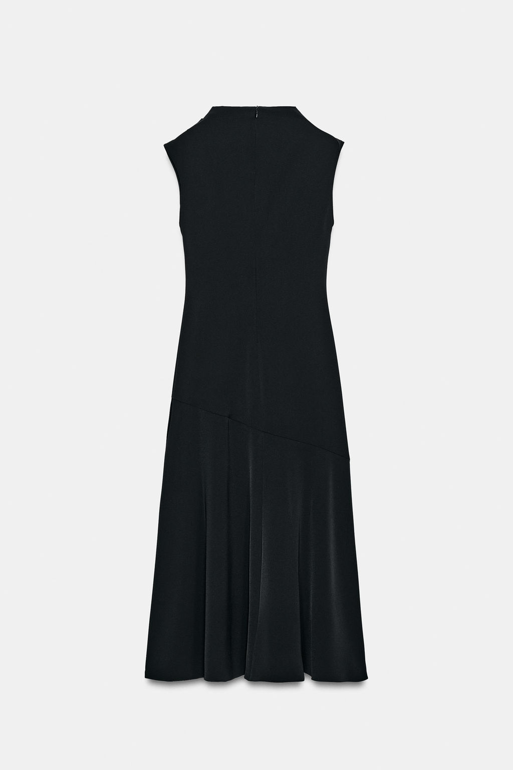 ASYMMETRIC MIDI DRESS - Zara фото 17