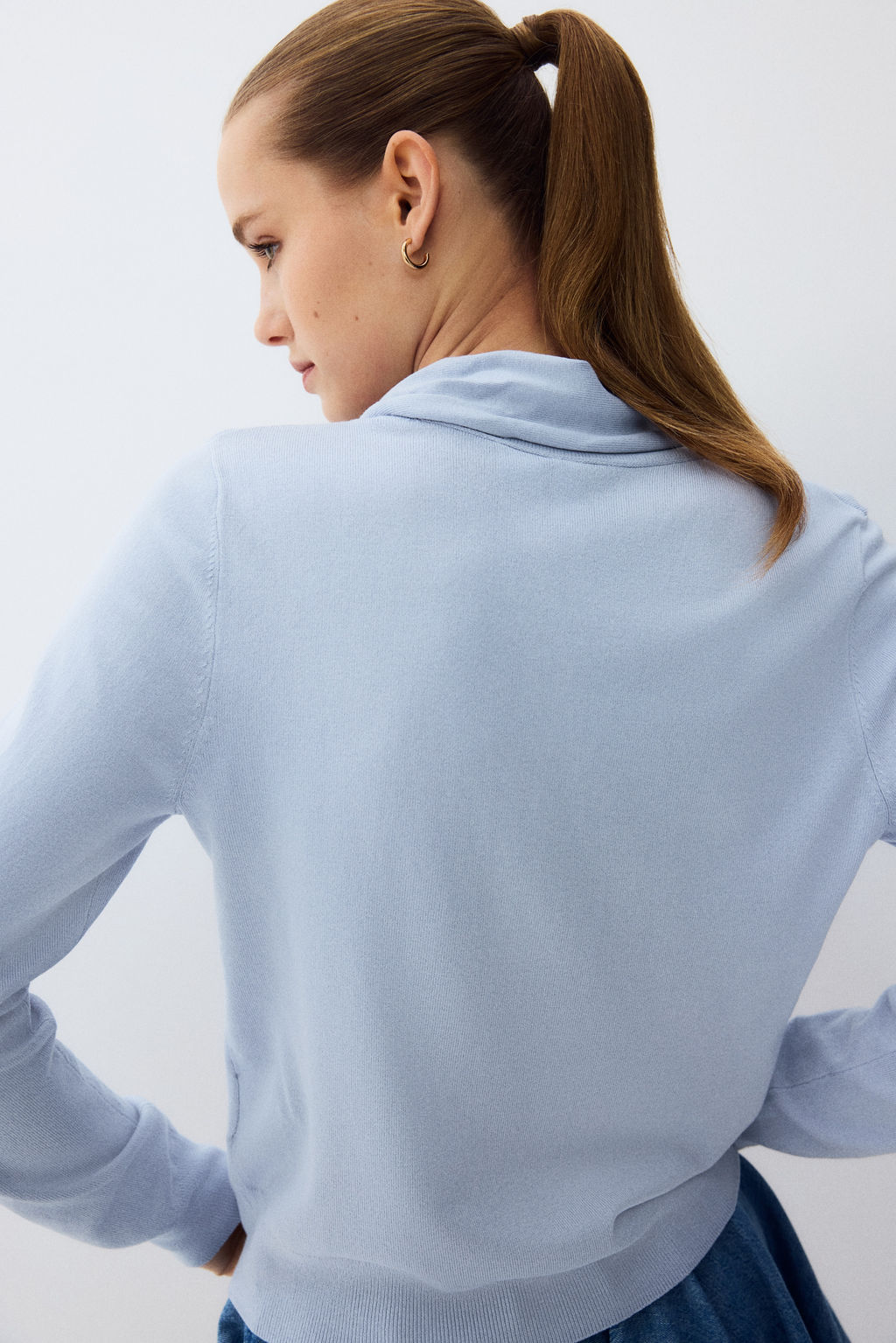 Jersey con cuello fular - H&m фото 6