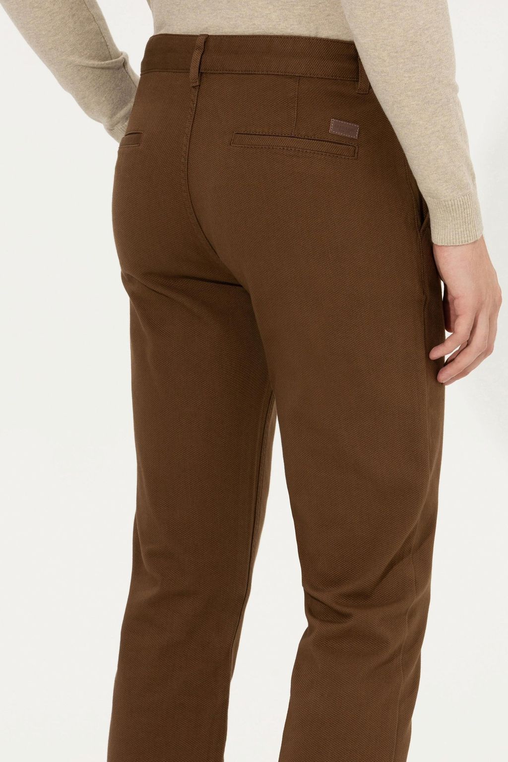 U. S. Polo Assn / Мужские брюки чинос кокосового цвета - U.s. polo assn фото 7