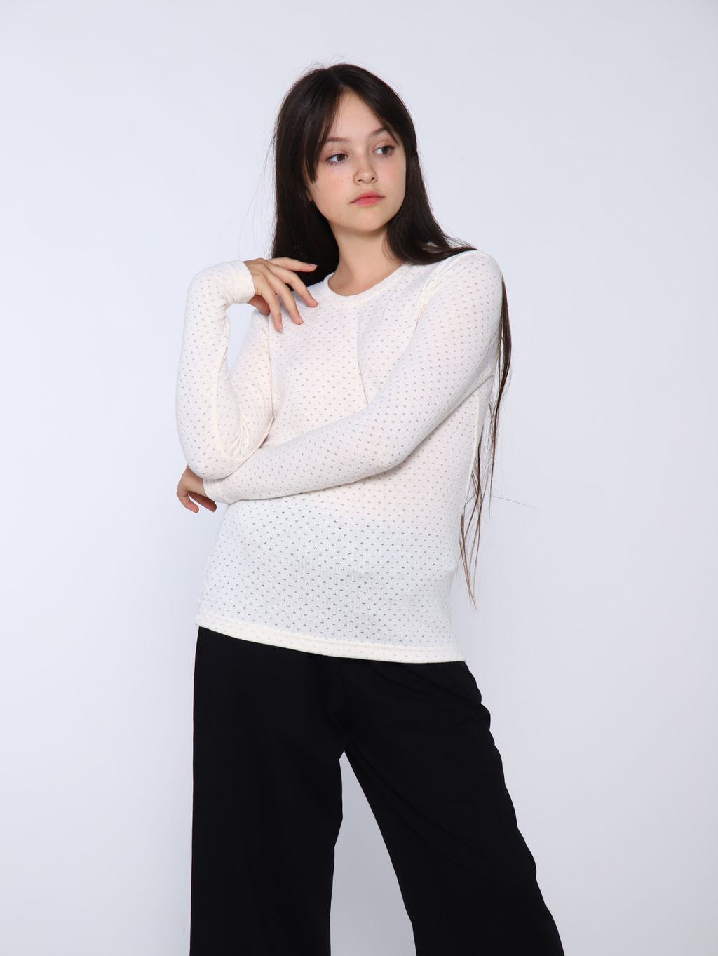 Лонгслив "Магдалина" молоко