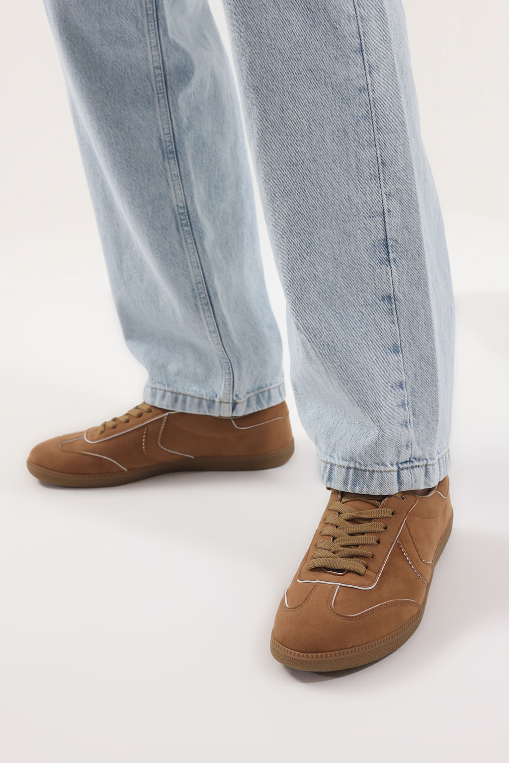 Trendyol Shoes Kahverengi Bagc?kl? Unisex Spor Ayakkab? TAKSS25SN00055 - Trendyolmilla фото 5