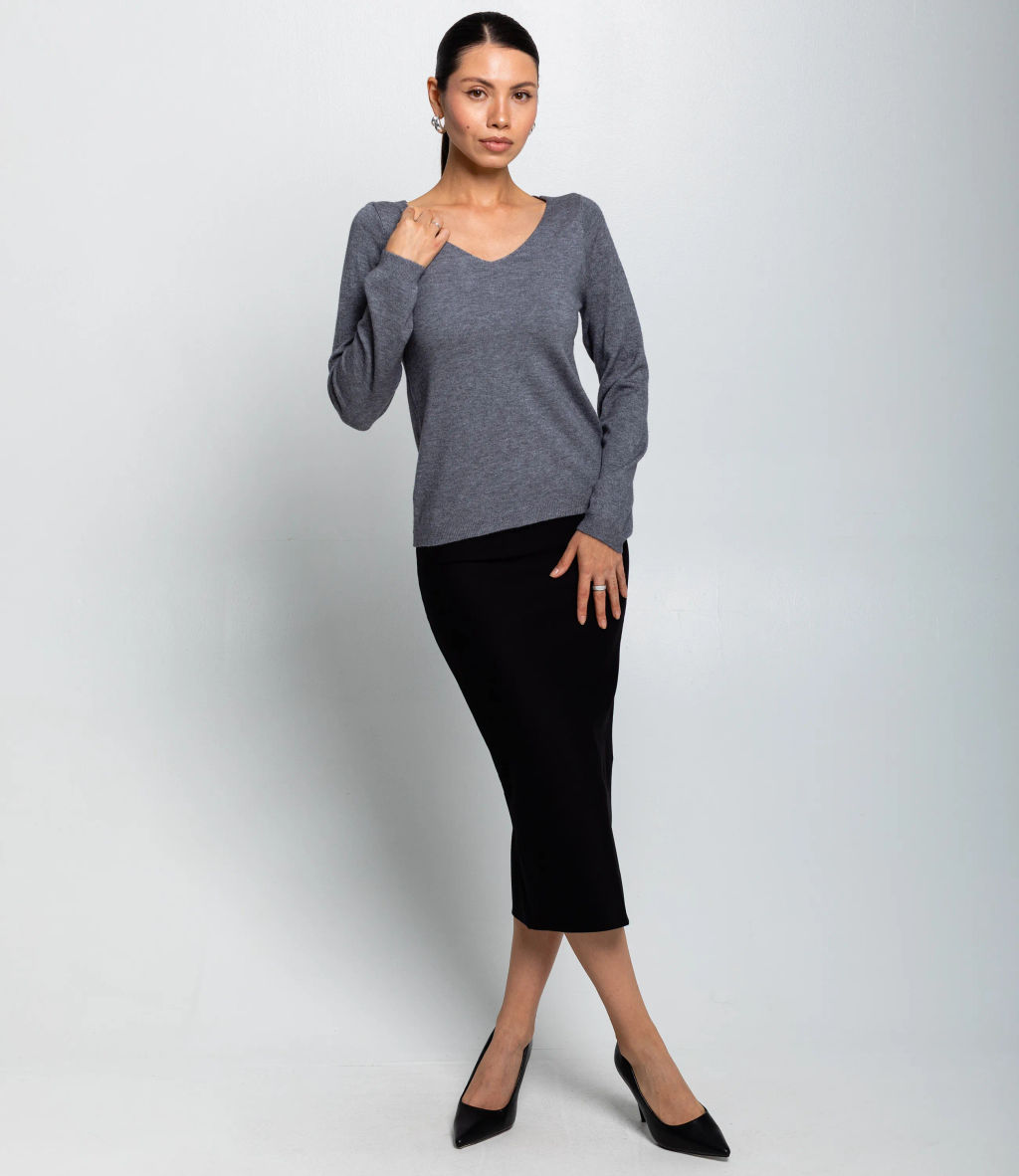 Джемпер #КТ978 (1), серый