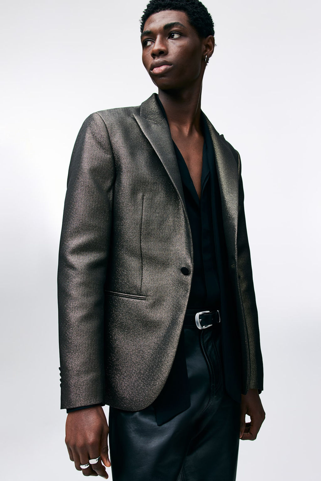 Americana brillante Slim Fit - H&m фото 2