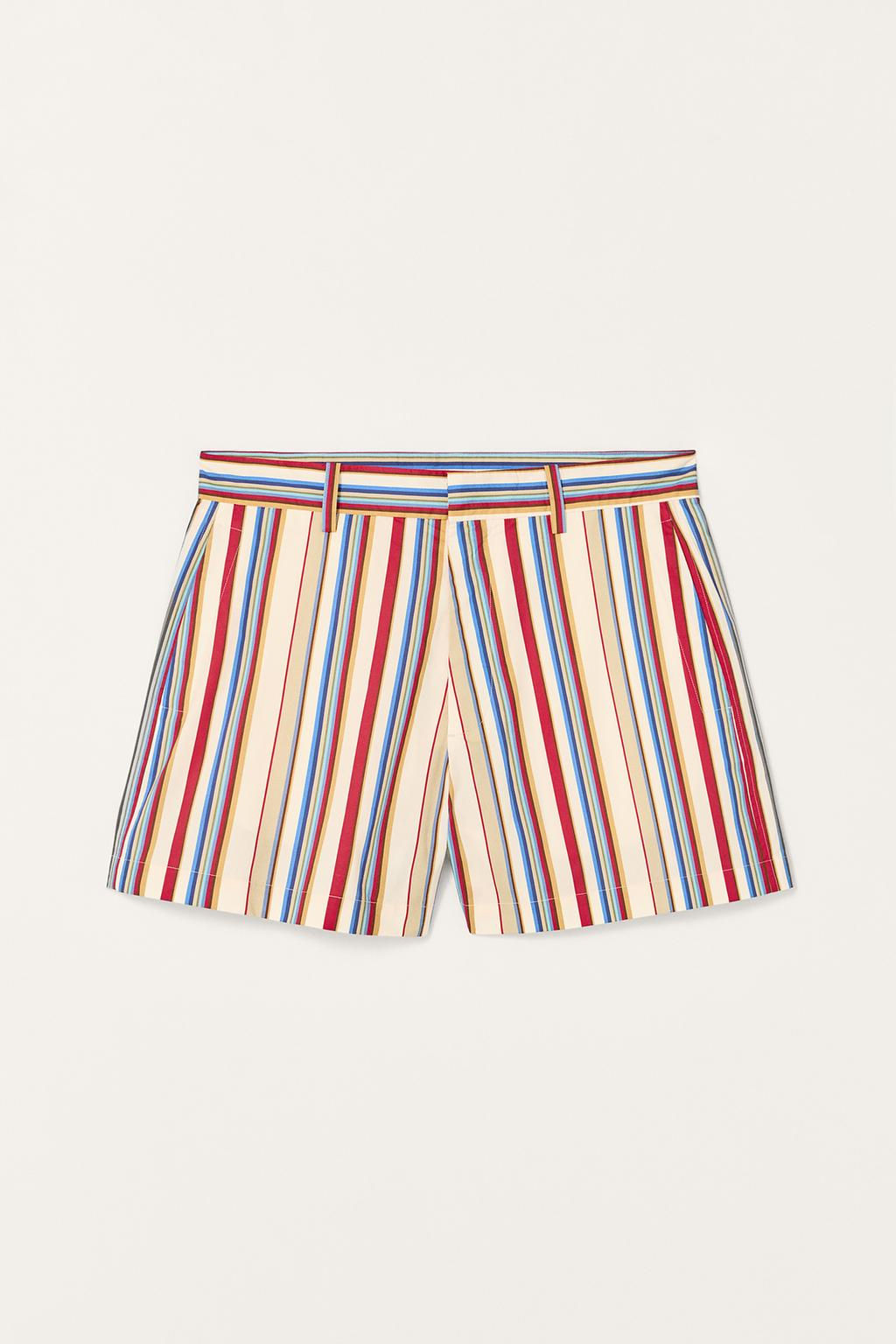 STRIPED LIMITED EDITION SHORTS - Zara фото 4