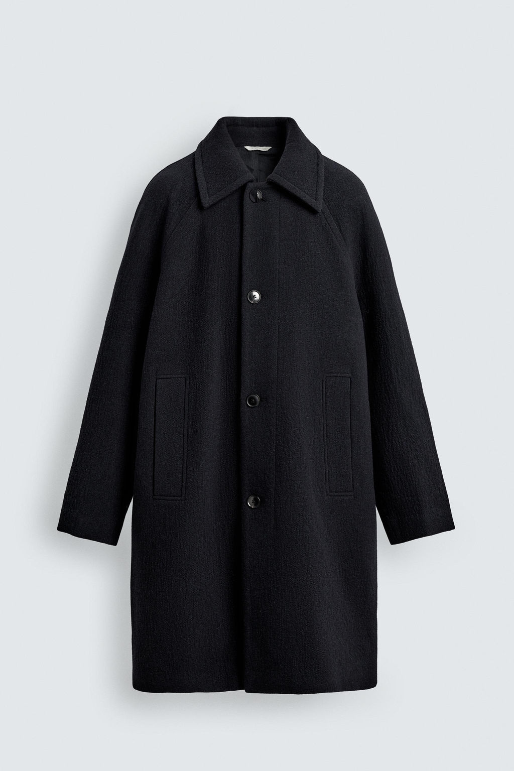 WOOL BLEND STRUCTURED COAT - Zara фото 9