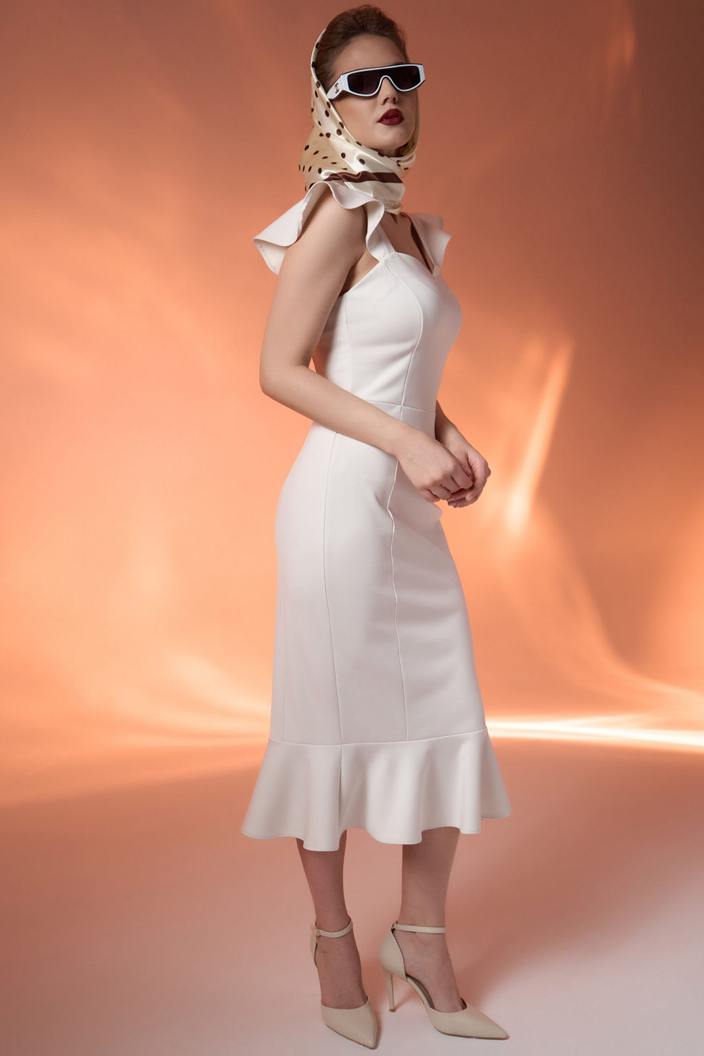 Платье Жадор (молочный) - Эльза фото 6