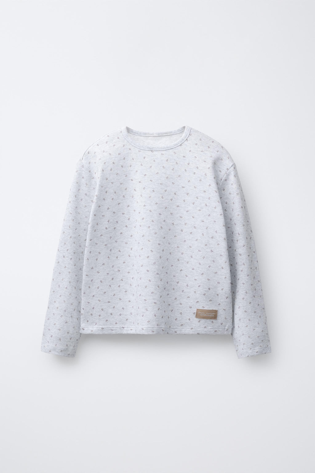 6-14 YEARS/ WAFFLE-KNIT FLORAL PYJAMAS - Zara фото 2