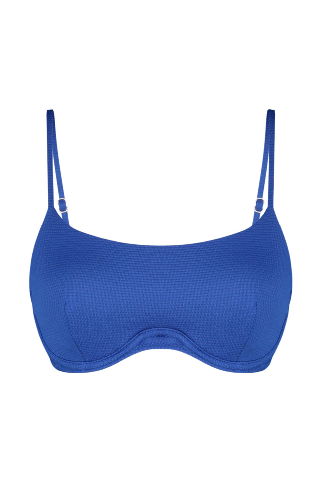 TRENDYOLMILLA Saks Balkonet Dokulu Bikini Ustu TBESS24BU00160  фото 6