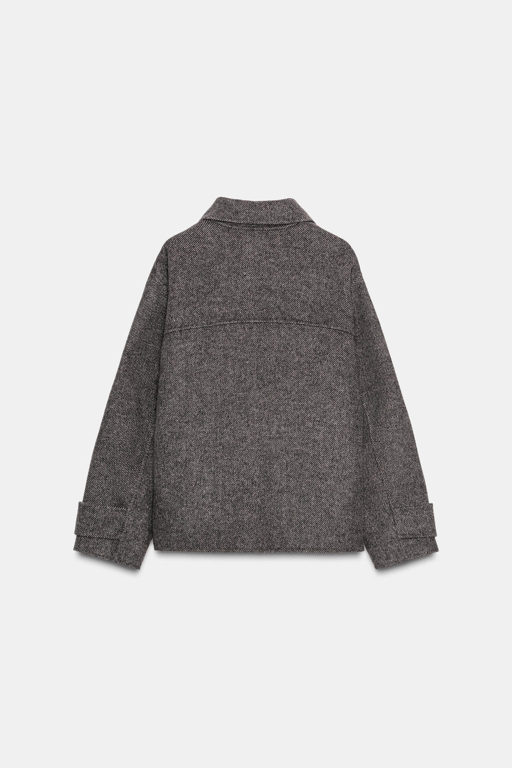 HERRINGBONE SHORT COAT - Zara фото 7