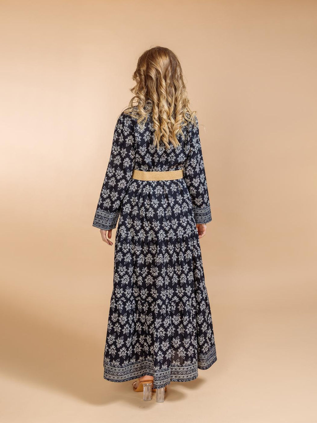 Платье (хлопок) №25-580-1 - Ганг фото 4