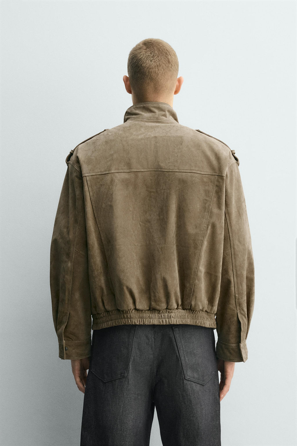 SUEDE LEATHER JACKET - Zara фото 3