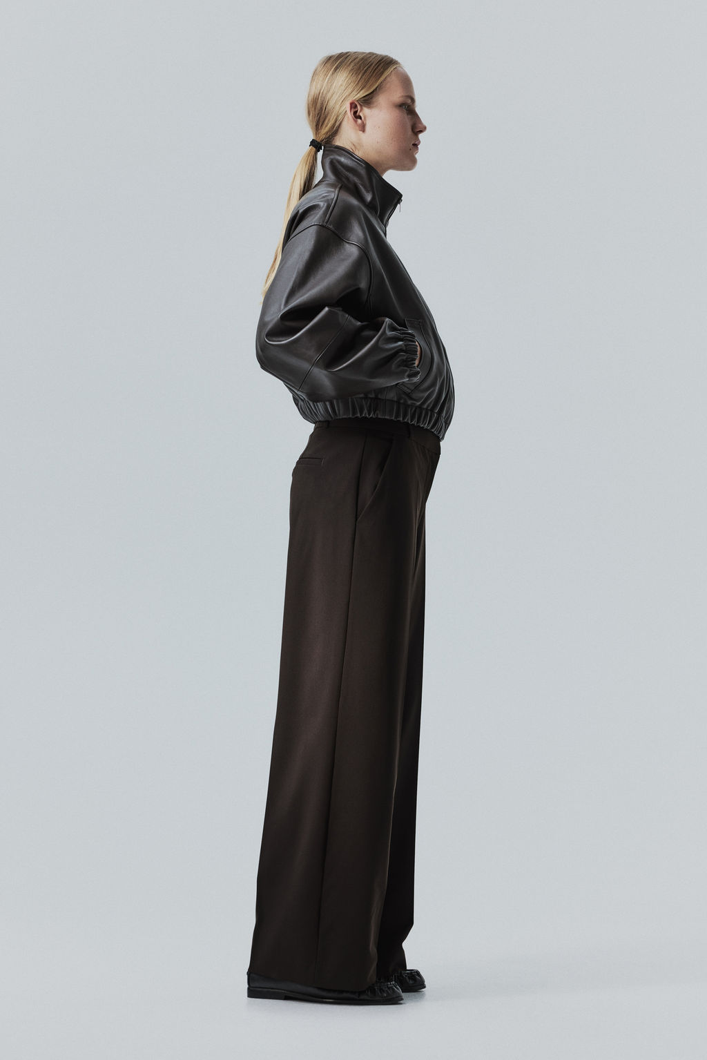 Pantal?n sastre ancho Wrinkle-resistant - H&m фото 5