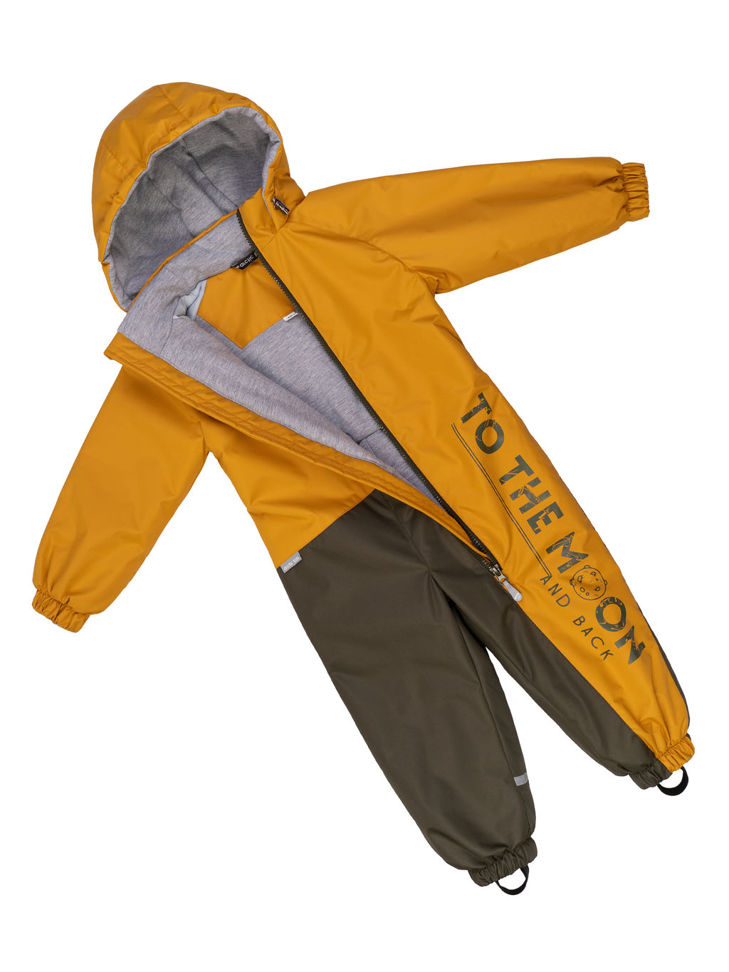 Комбинезон демисезонный горчица