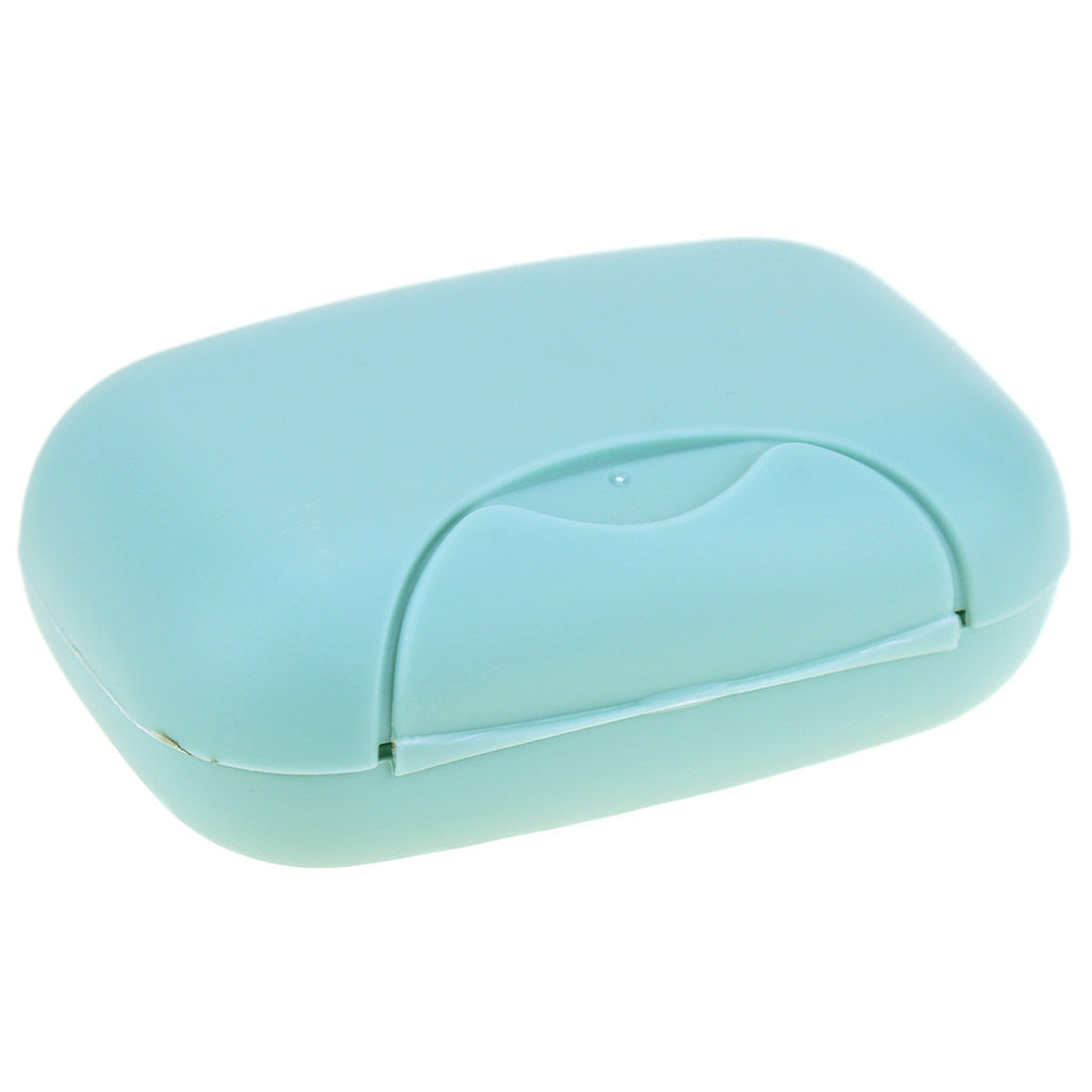 Мыльница дорожная пластмассовая Люкс-1 12х8,5х4,5см, матовый пластик, цвета микс, в п/эт пакете (Китай) - Домашняя Мода фото 3