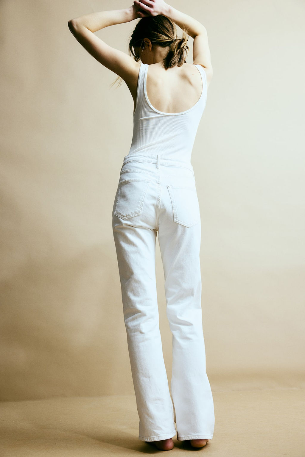 Bootcut High Jeans - H&m фото 4