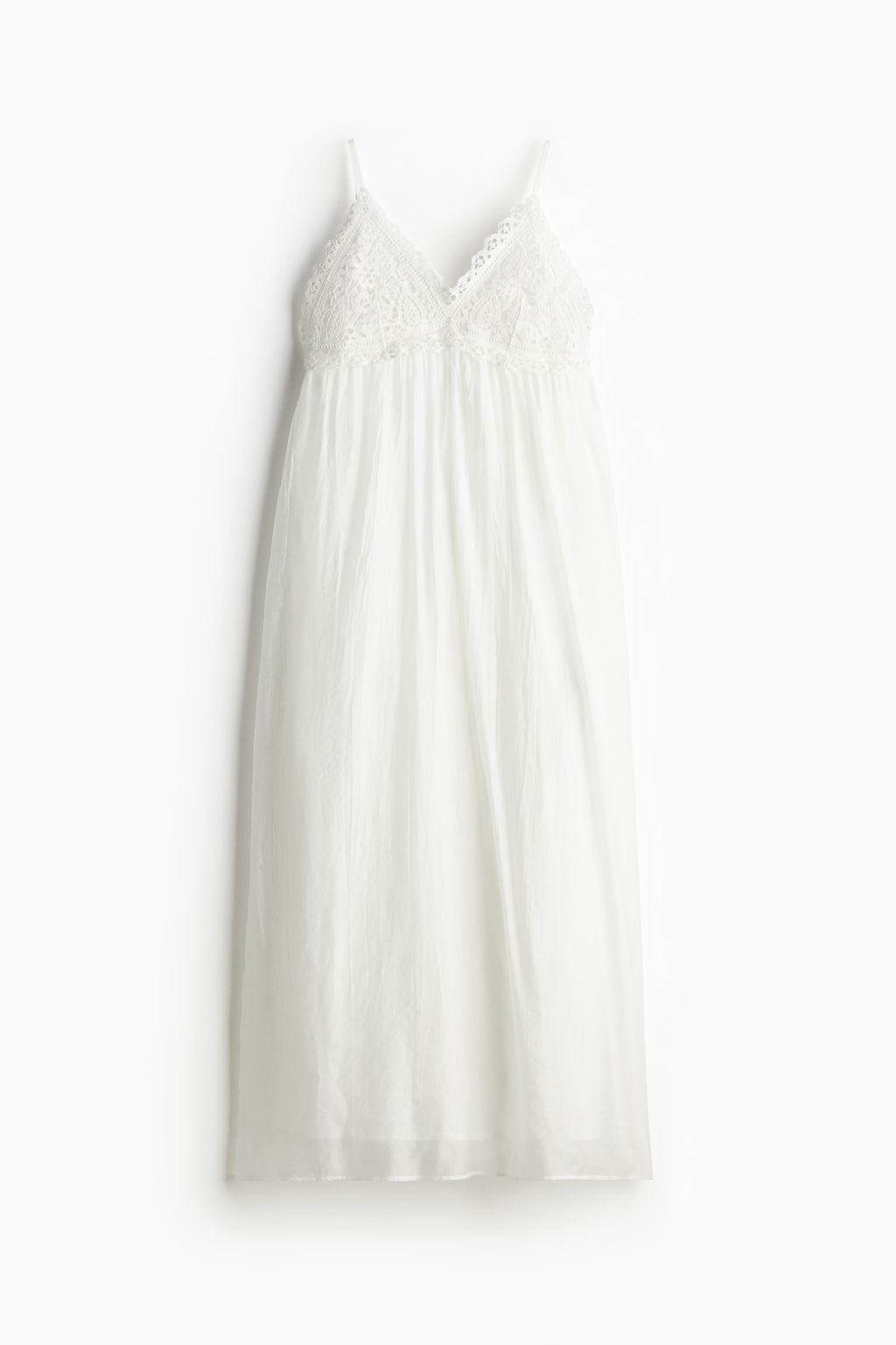 Vestido de tirantes con detalle bordado - H&m фото 9