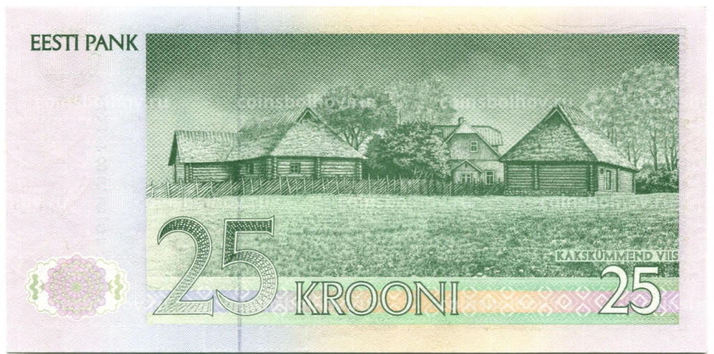 25 крон 1991 года Эстония