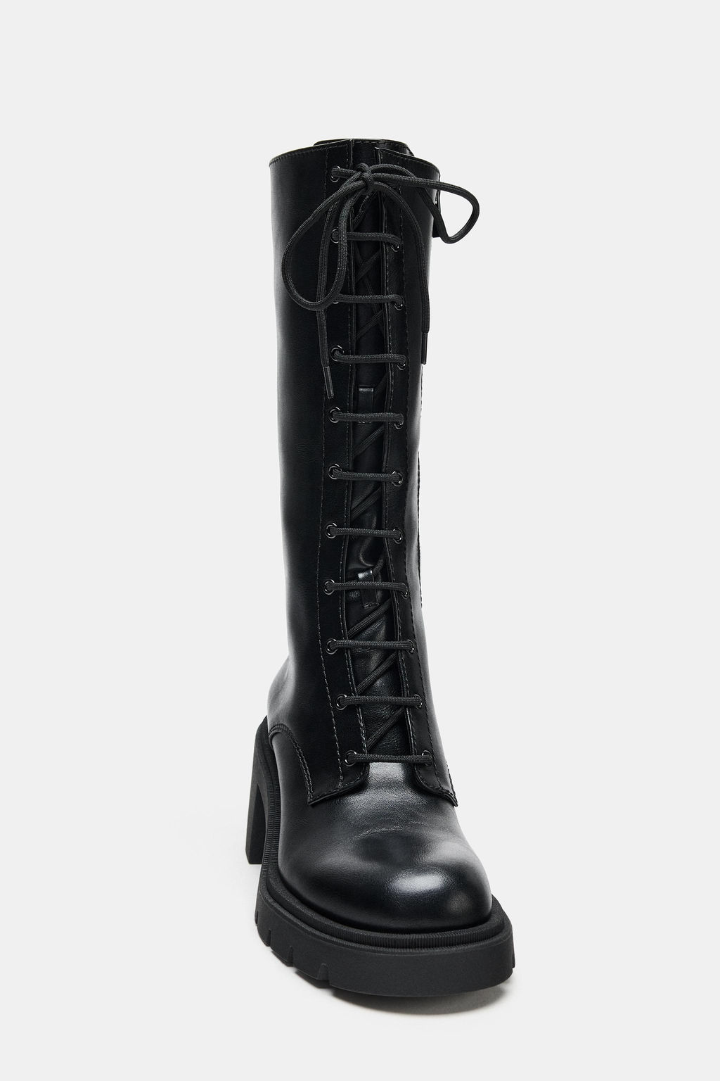 LACE-UP BOOTS - Zara фото 5