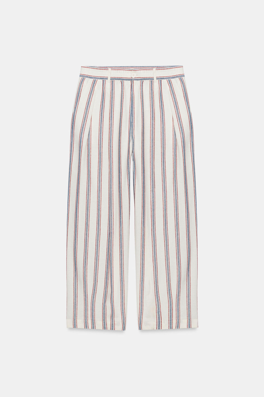 PANTAL?N BALLOON RAYAS ZW COLLECTION / Crudo - Zara фото 6