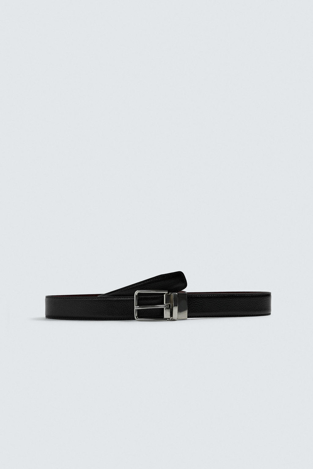 REVERSIBLE LEATHER BELT - Zara фото 11