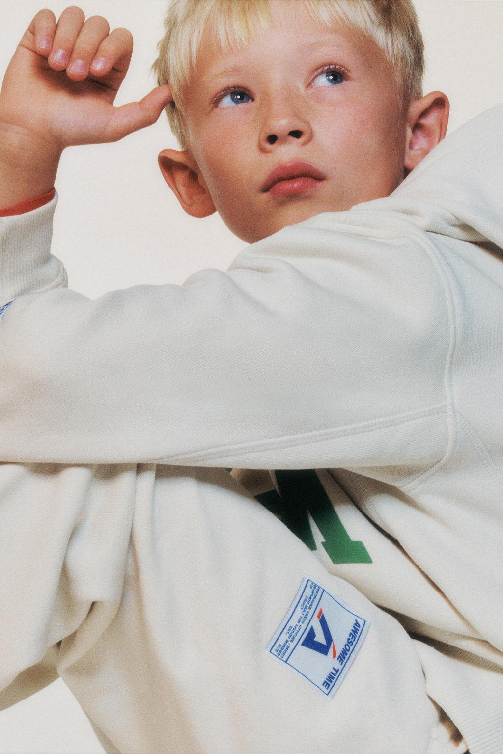 SPORTY HOODIE WITH SLOGAN PRINT - Zara фото 7