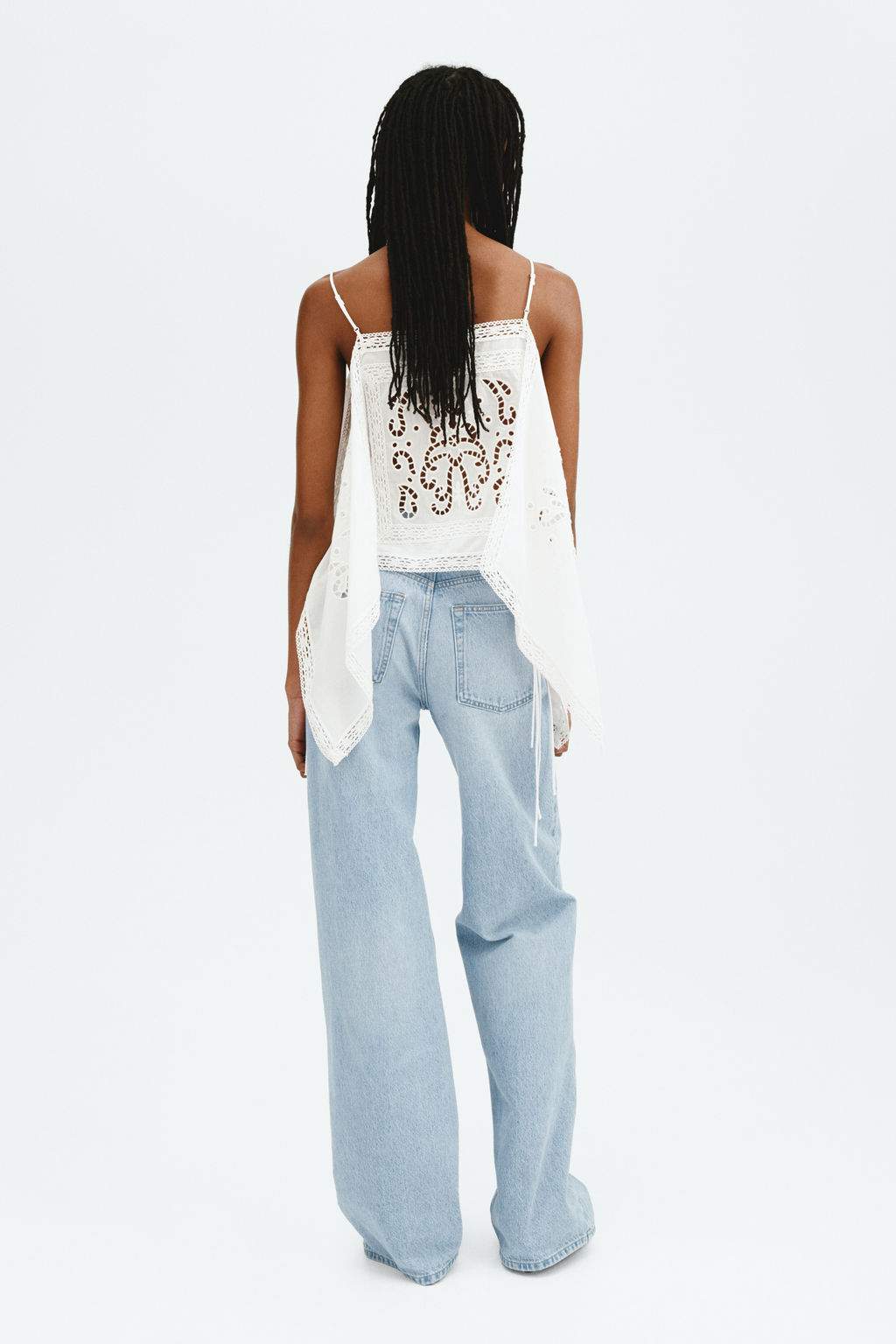 Wide High Waist Jeans - H&m фото 17